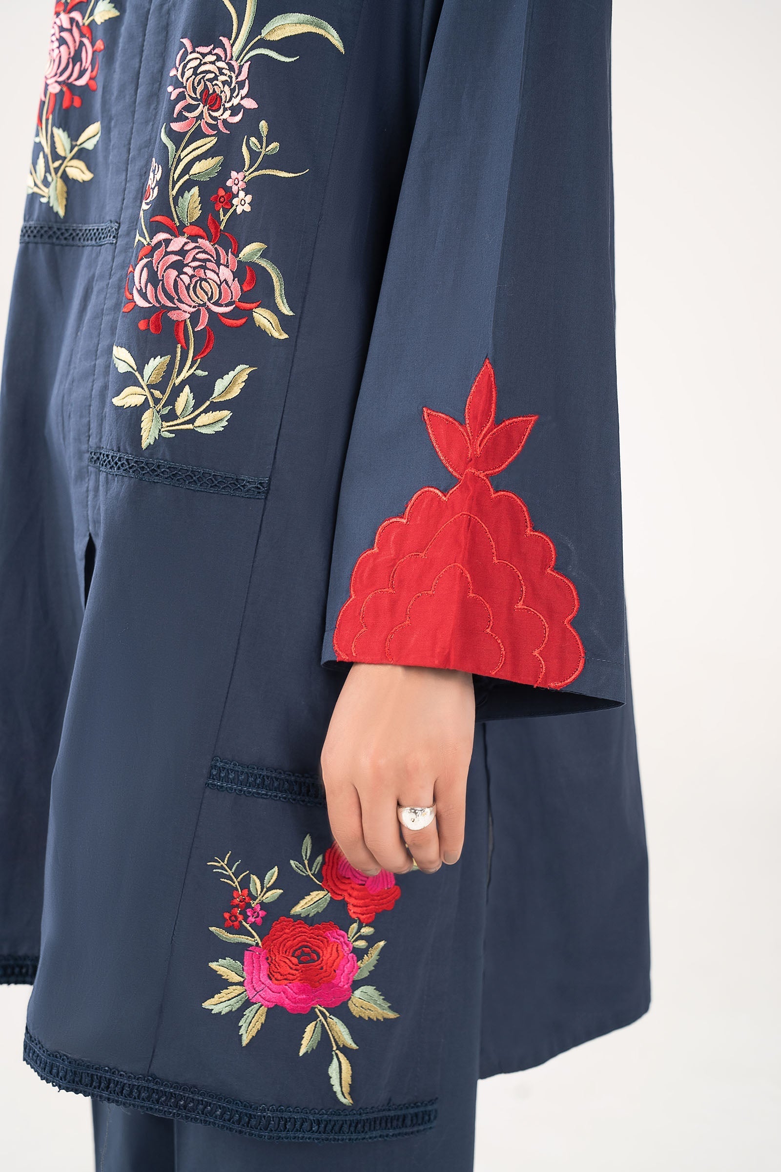 2 Pc Embroidered Lawn Suit