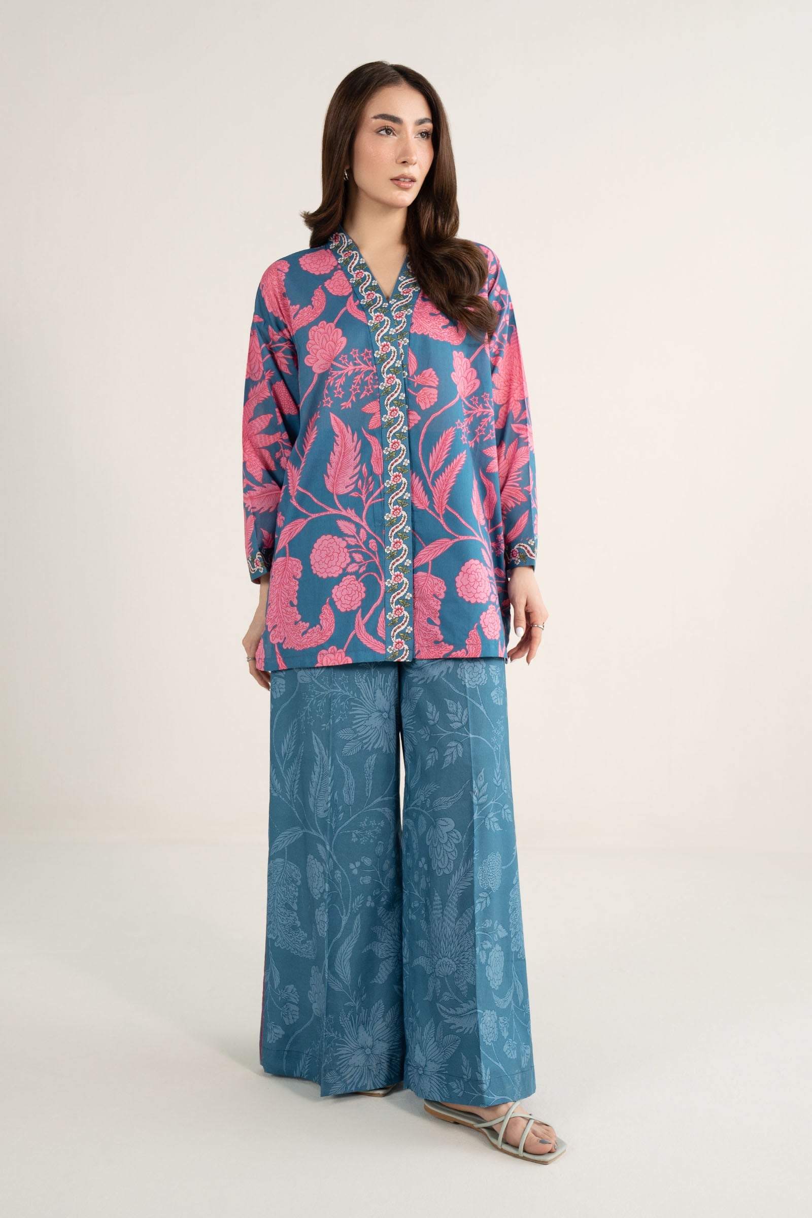 2 Pc Printed Lawn Suit