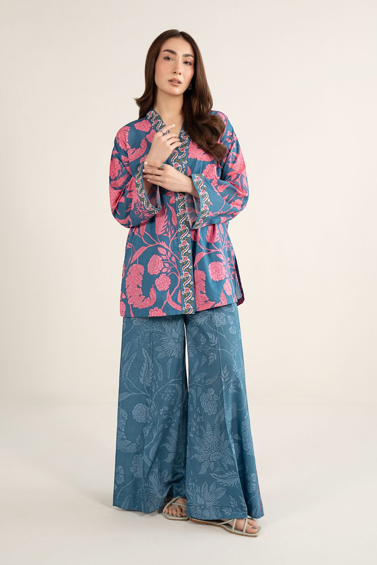 2 Pc Printed Lawn Suit