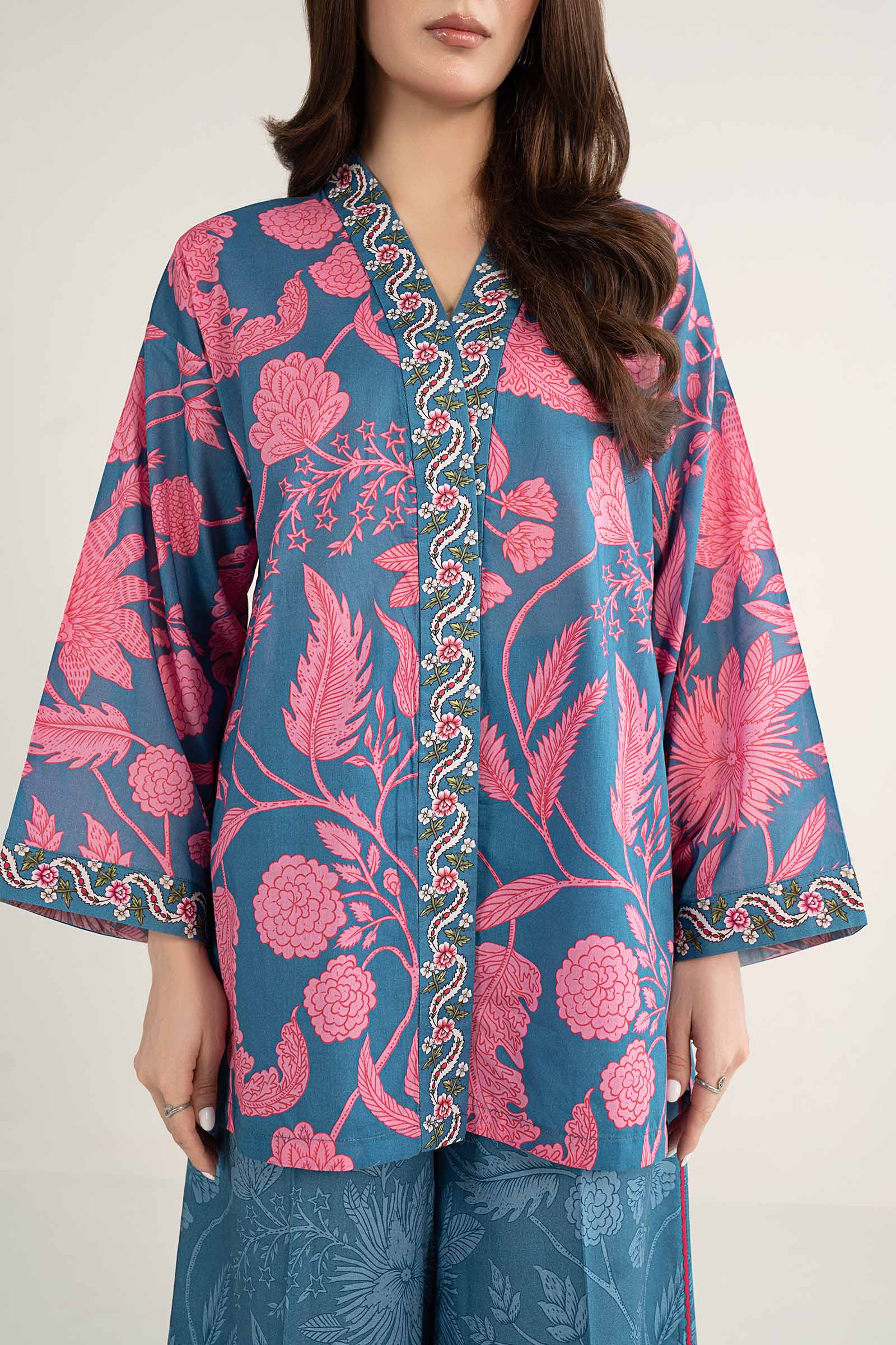 2 Pc Printed Lawn Suit