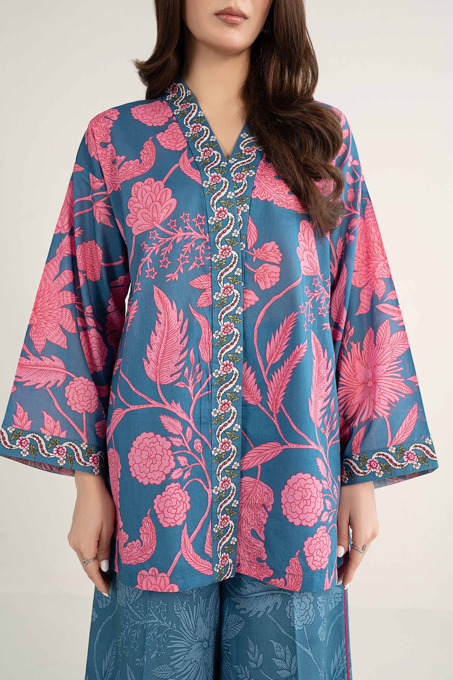 2 Pc Printed Lawn Suit