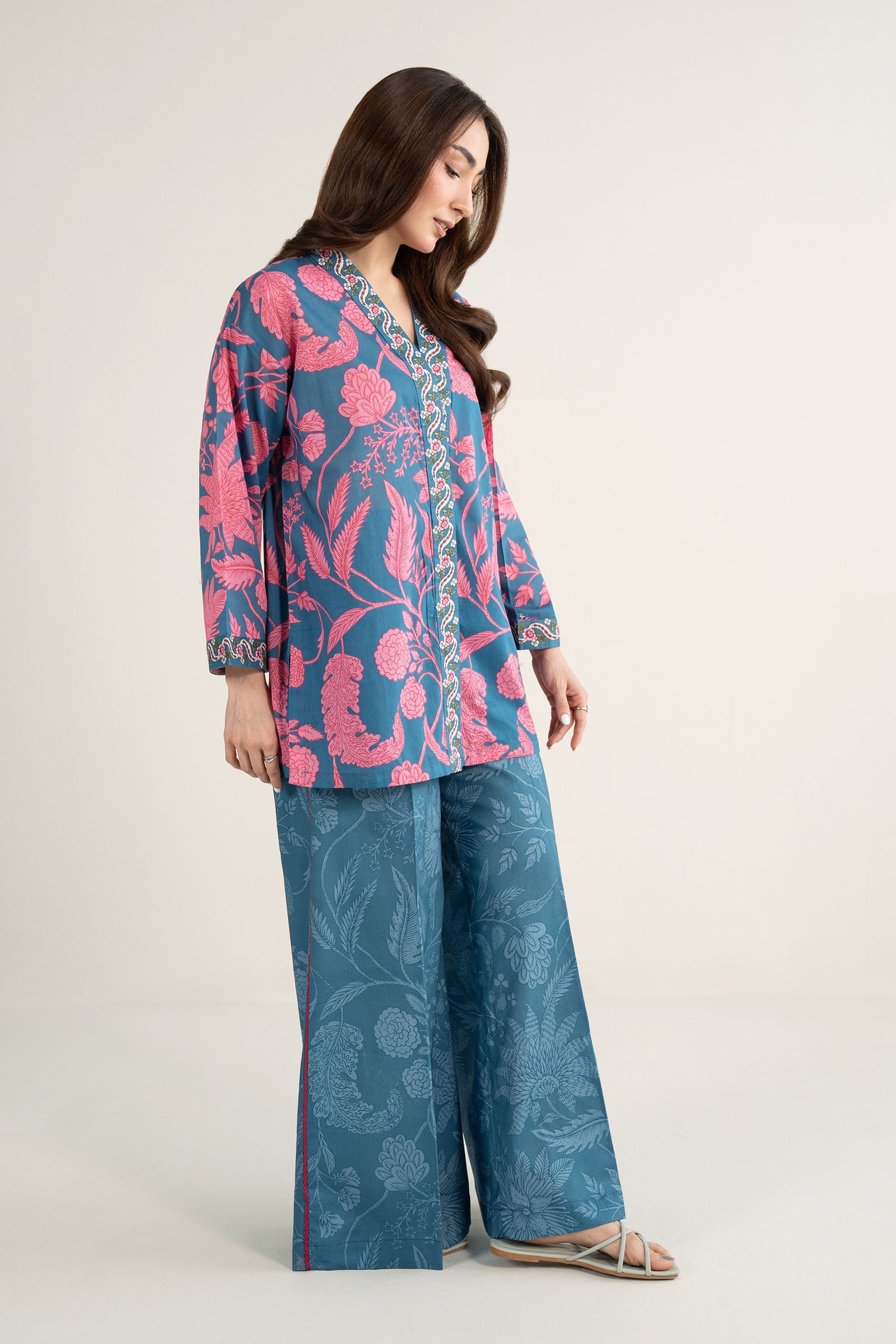 2 Pc Printed Lawn Suit
