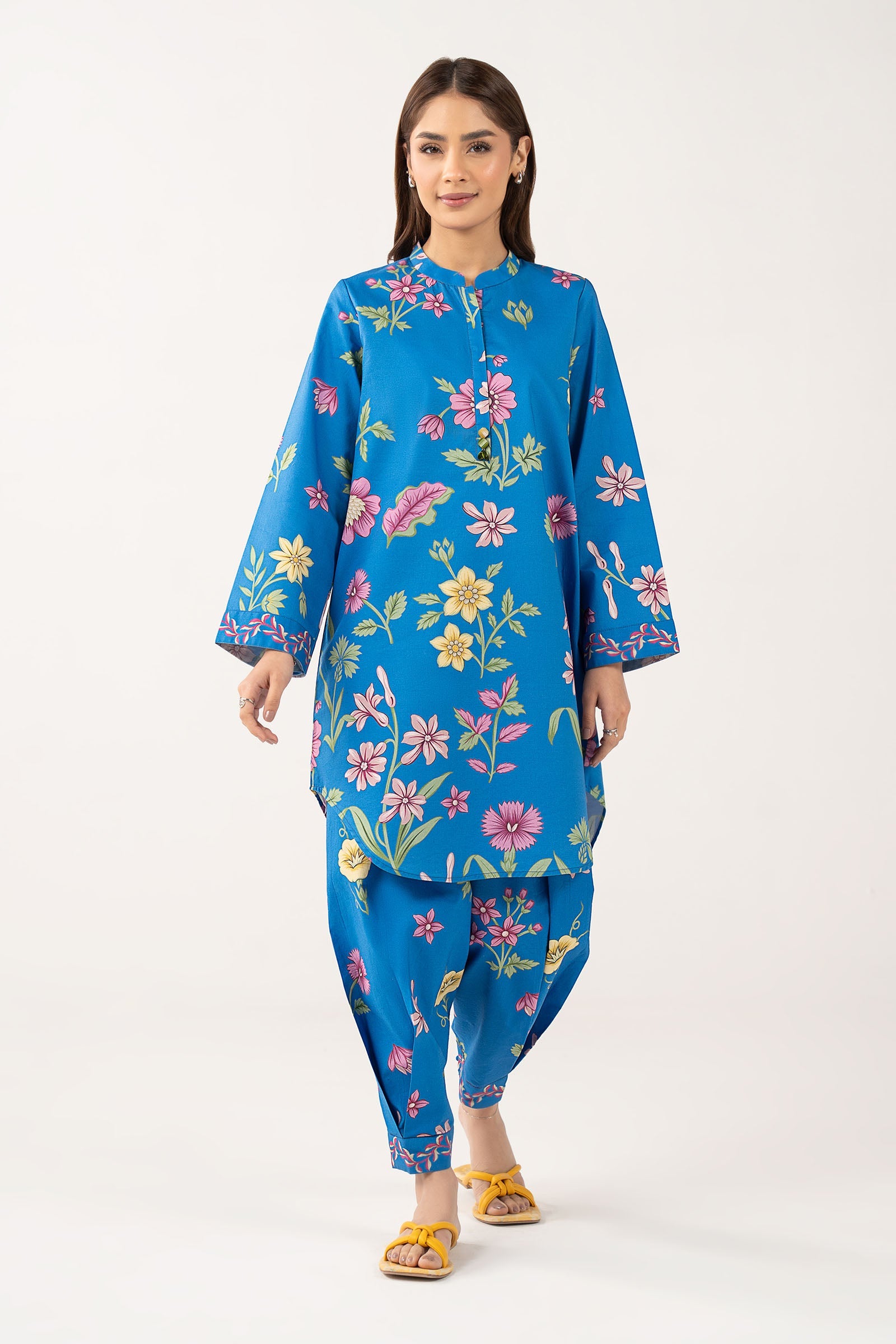 2 Pc Printed Arabic Lawn Suit