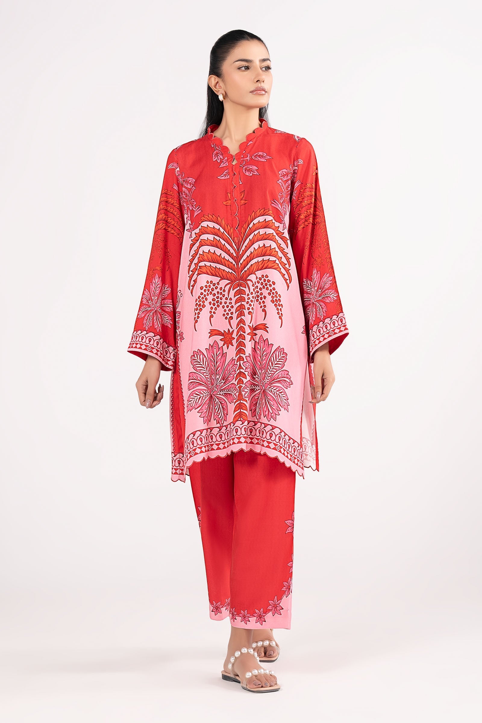 2 Pc Printed Lawn Suit