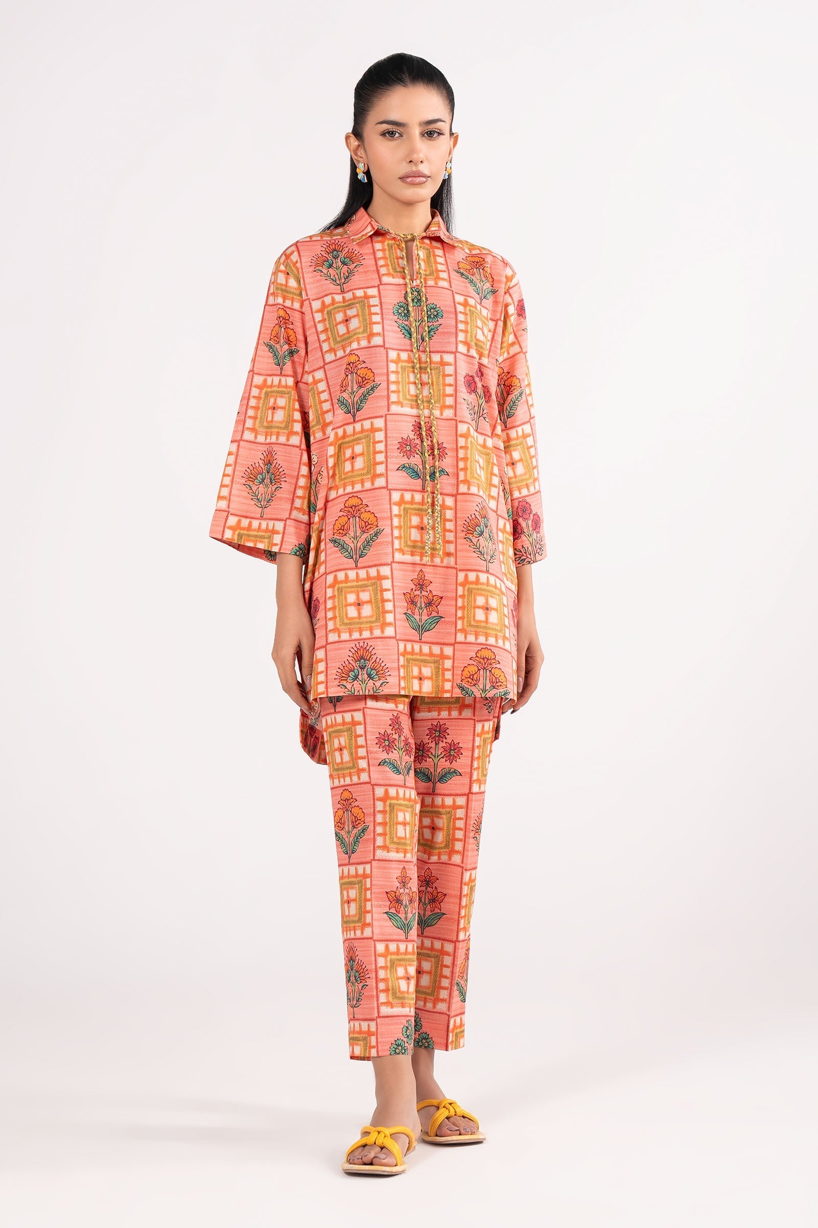 2 Pc Printed Lawn Suit