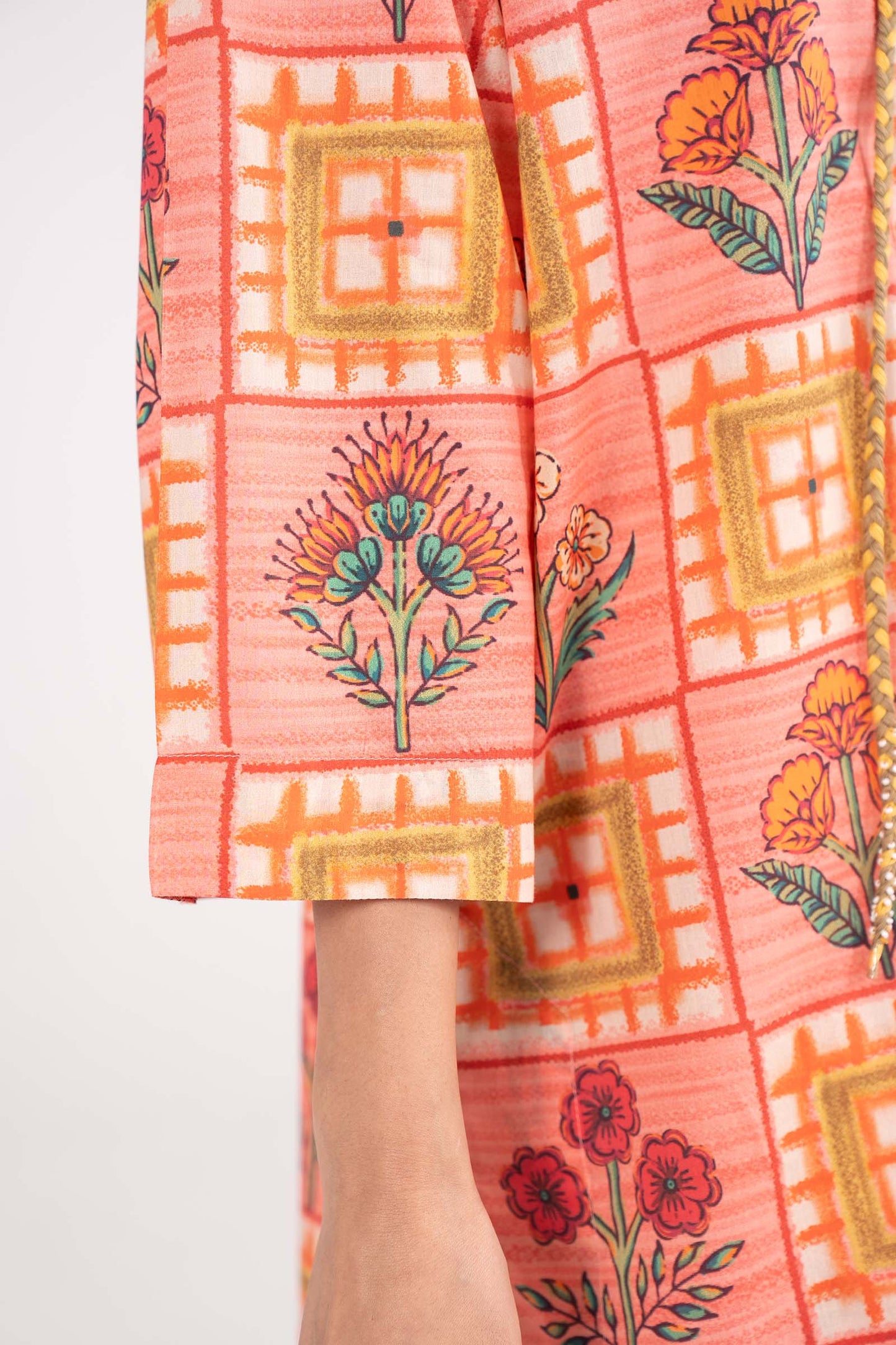 2 Pc Printed Lawn Suit