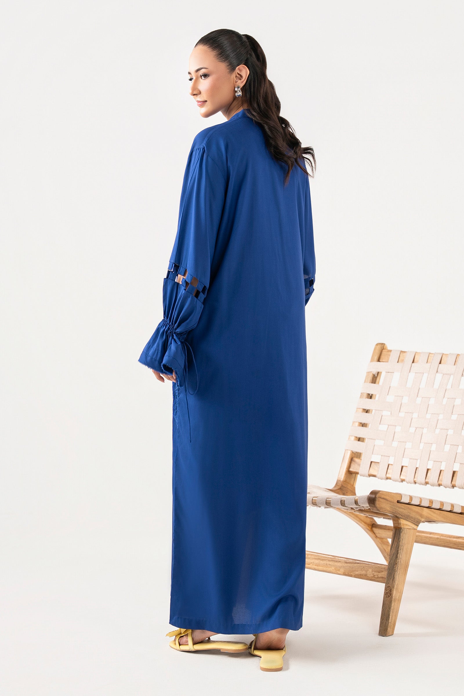 Dyed Arabic Lawn Shirt