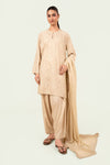3 Pc Embroidered Arabic Lawn Suit