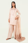 3 Pc Embroidered Paper Lawn Suit