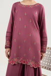 3 Pc Embroidered Arabic Lawn Suit