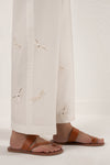 Embroidered Cambric Trouser