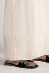 Embroidered Cambric Trouser