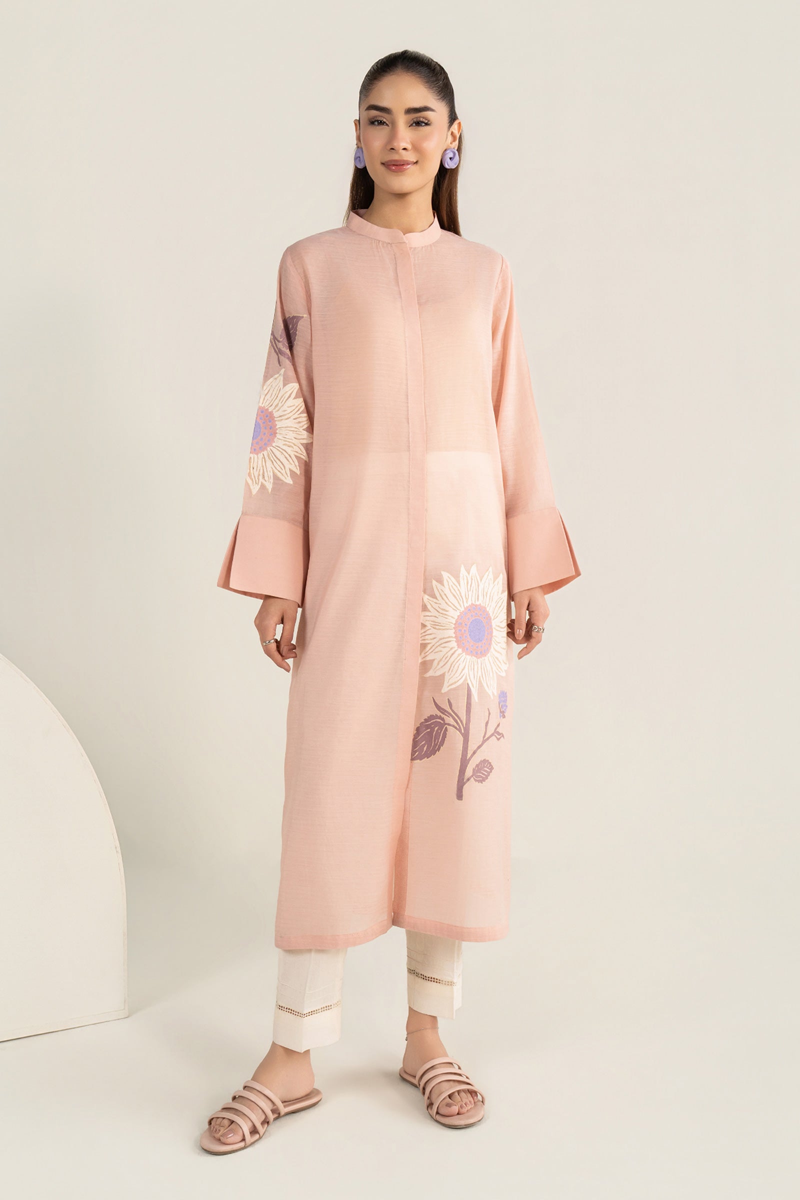 Printed Paper Cotton Shirt