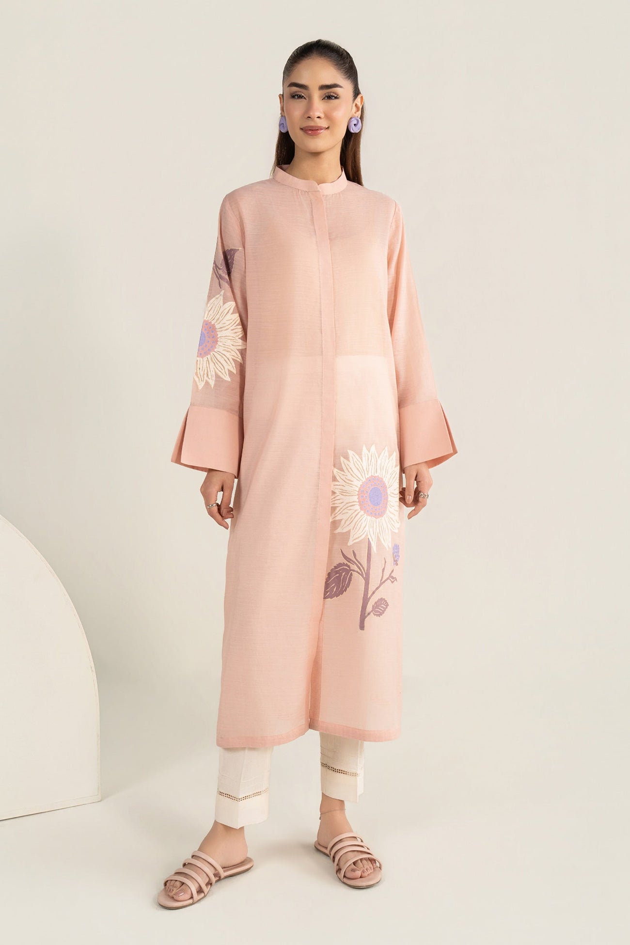 Printed Paper Cotton Shirt