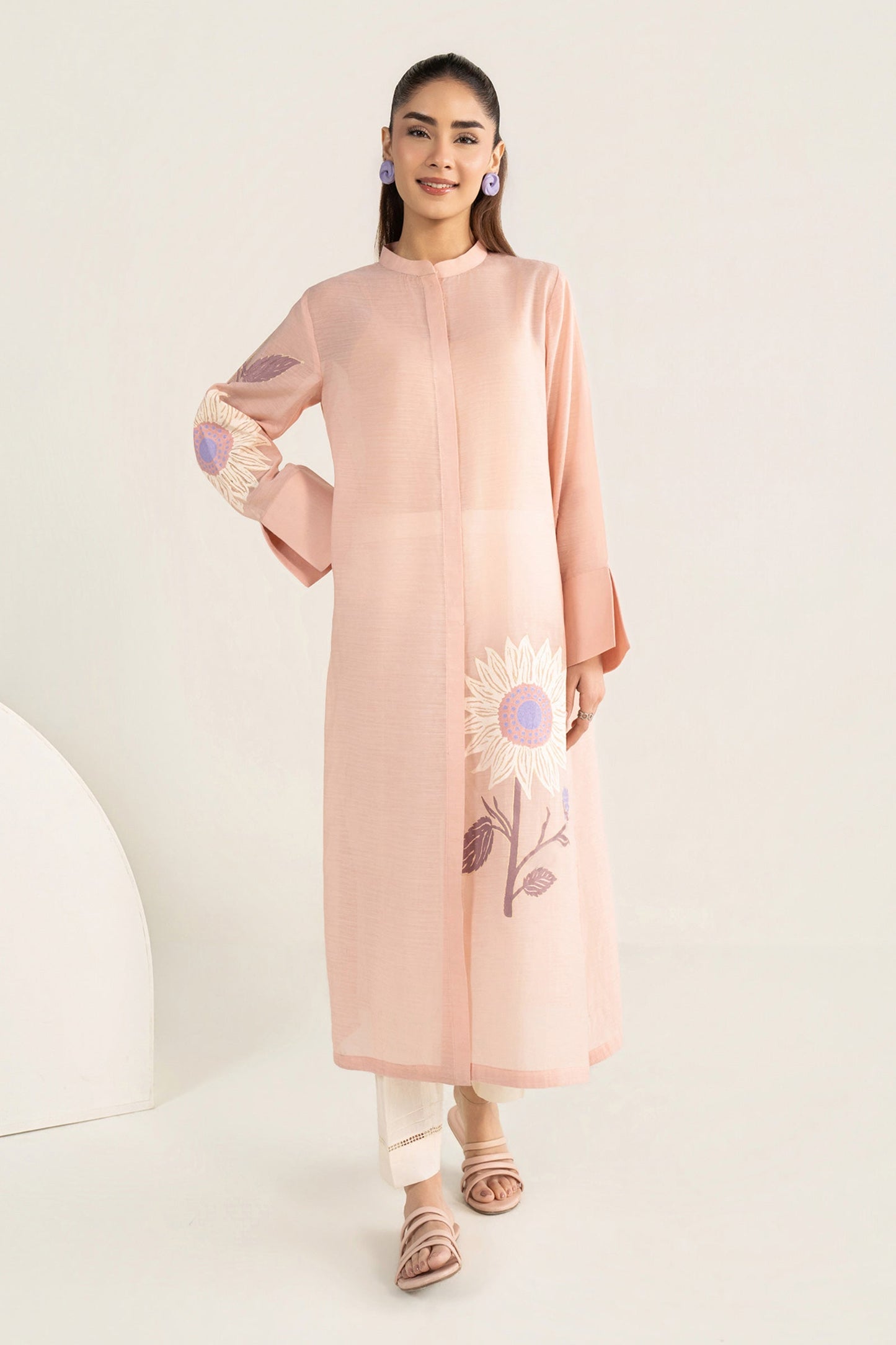 Printed Paper Cotton Shirt