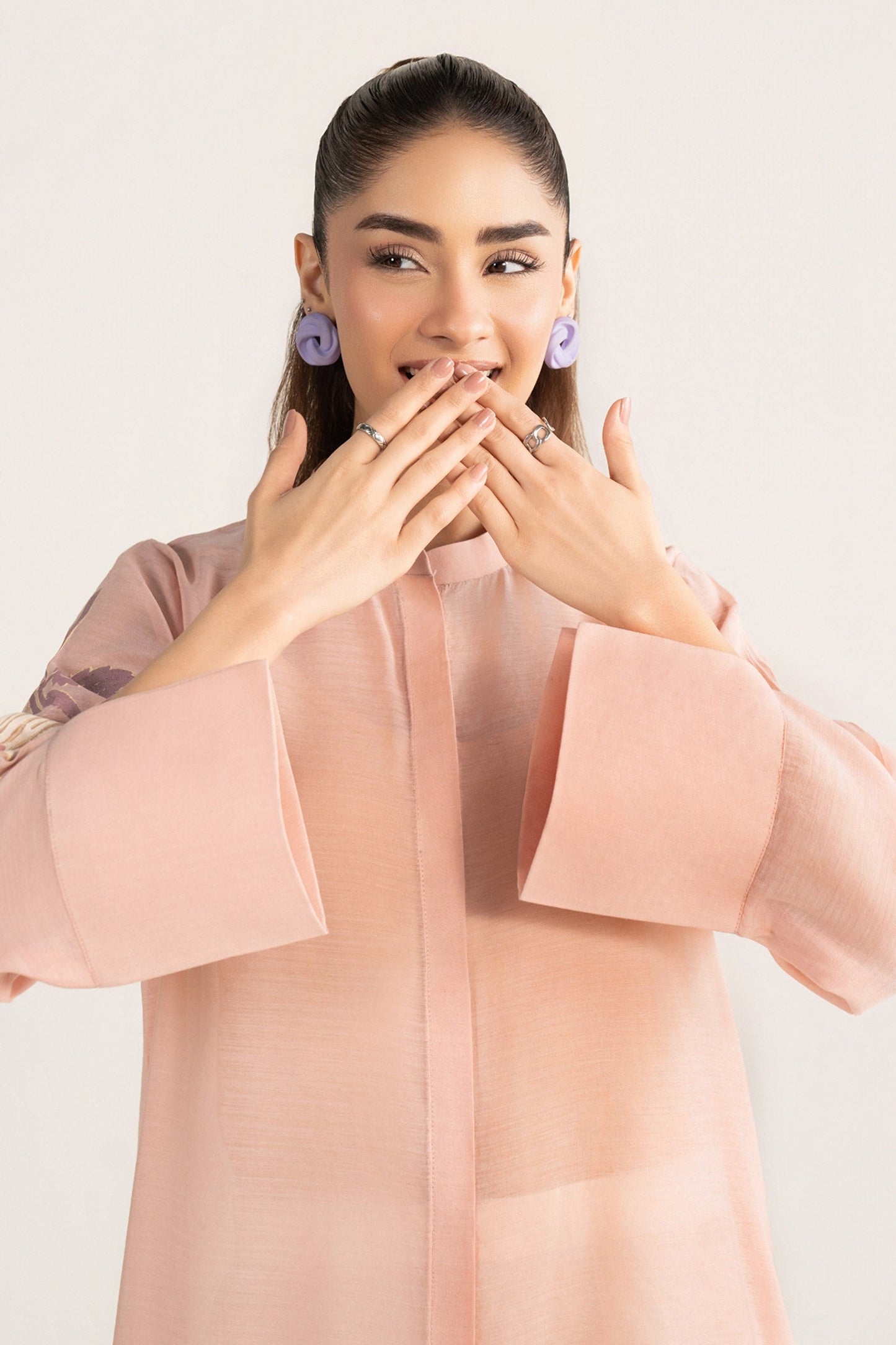 Printed Paper Cotton Shirt
