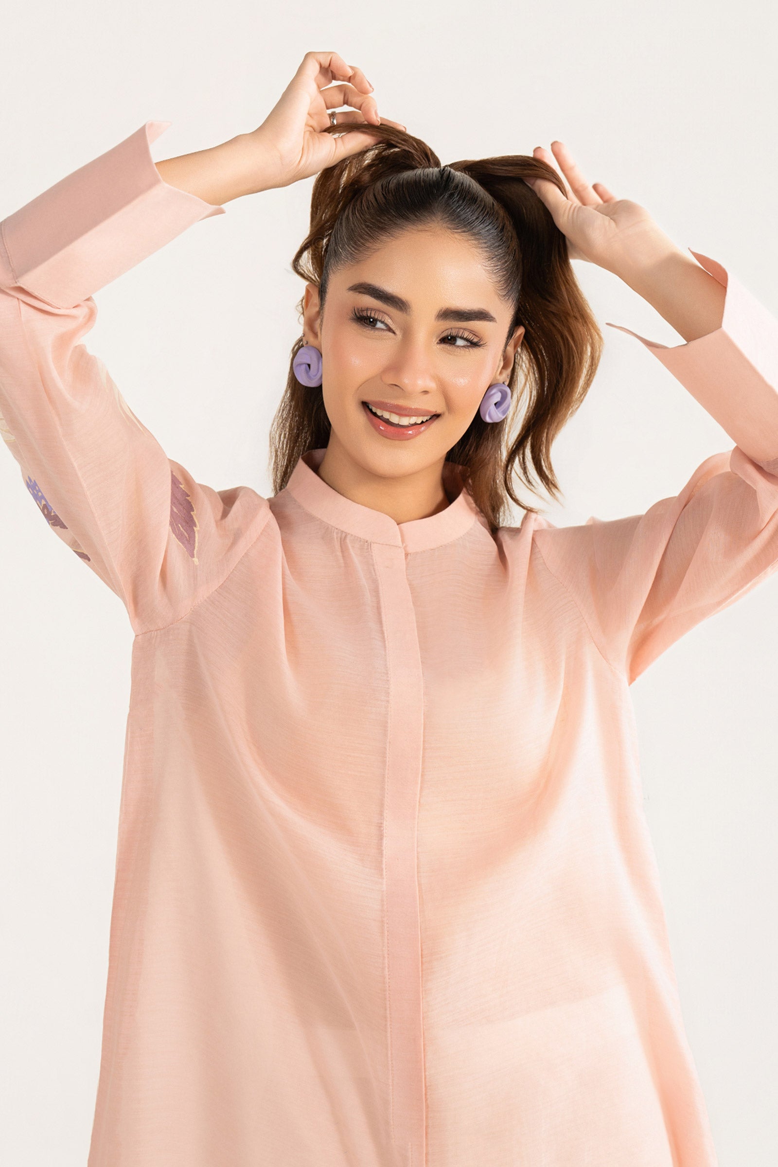 Printed Paper Cotton Shirt