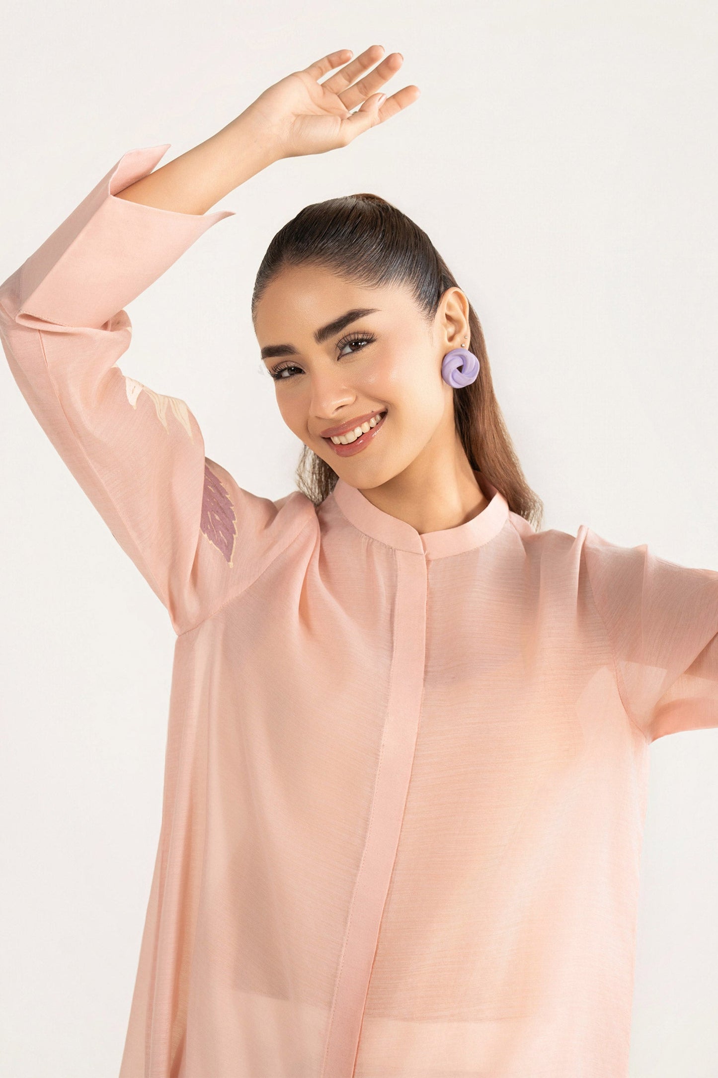 Printed Paper Cotton Shirt