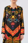 Printed Arabic Lawn Shirt
