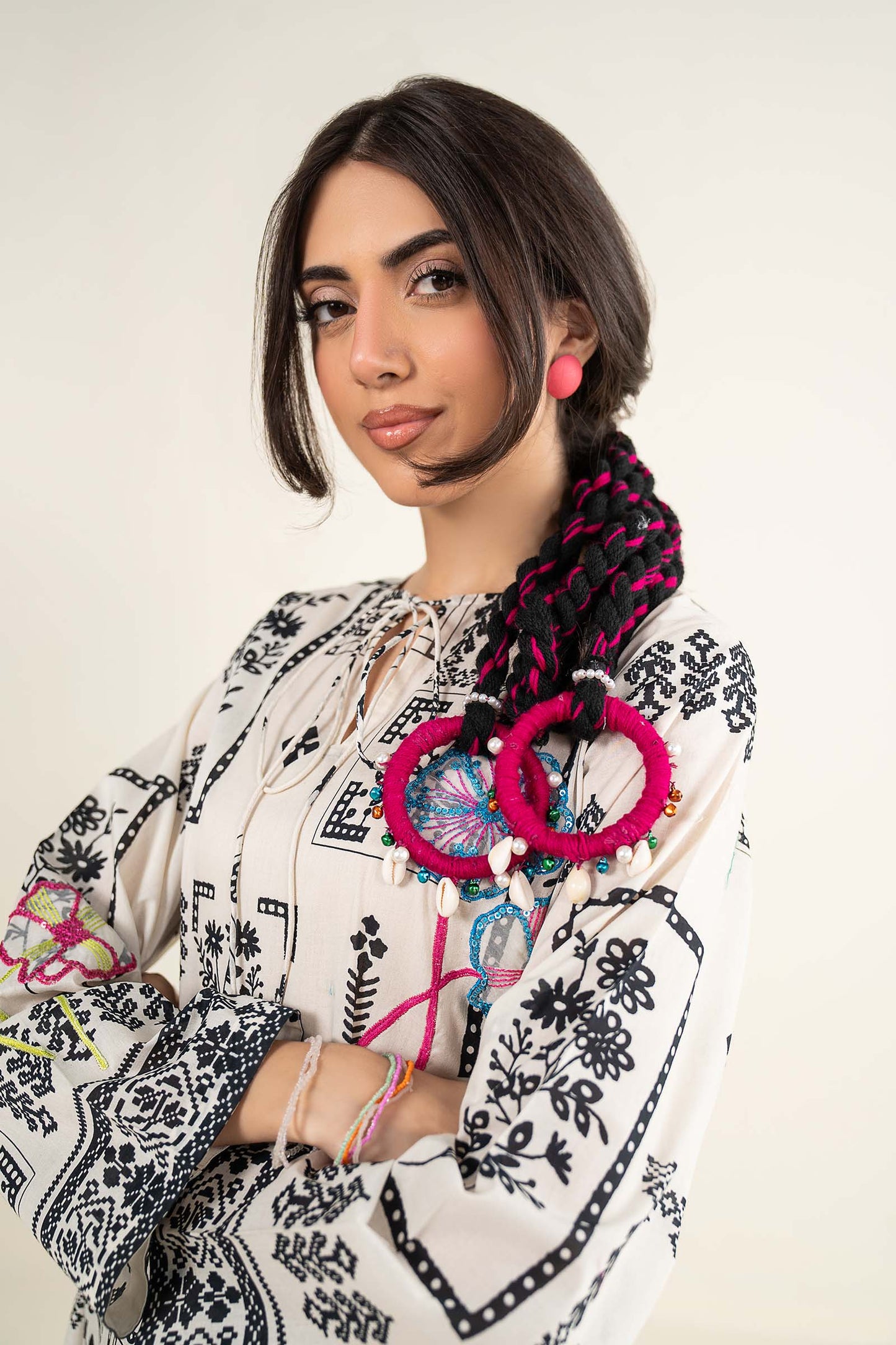 Embroidered Lawn Shirt