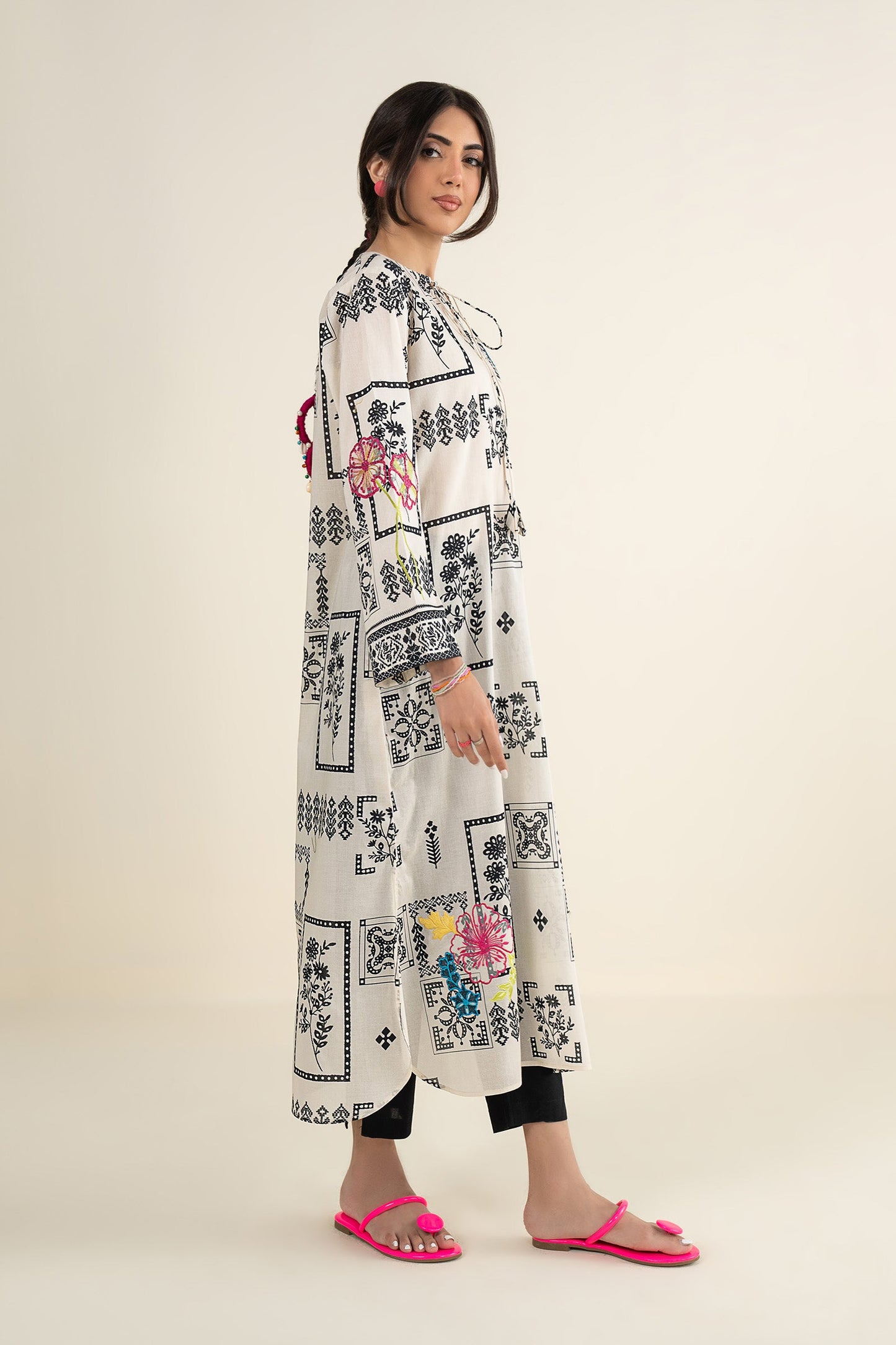 Embroidered Lawn Shirt
