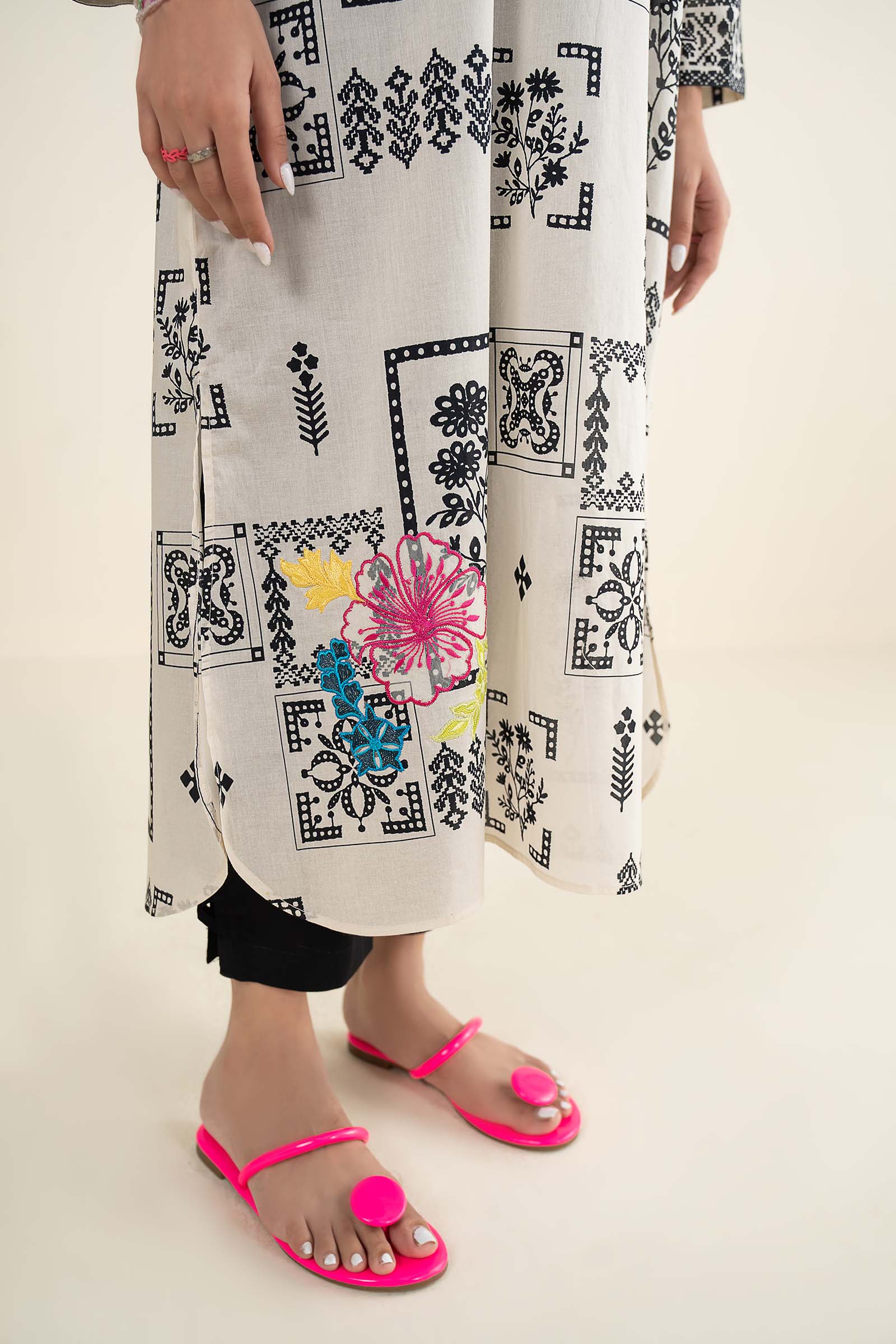 Embroidered Lawn Shirt