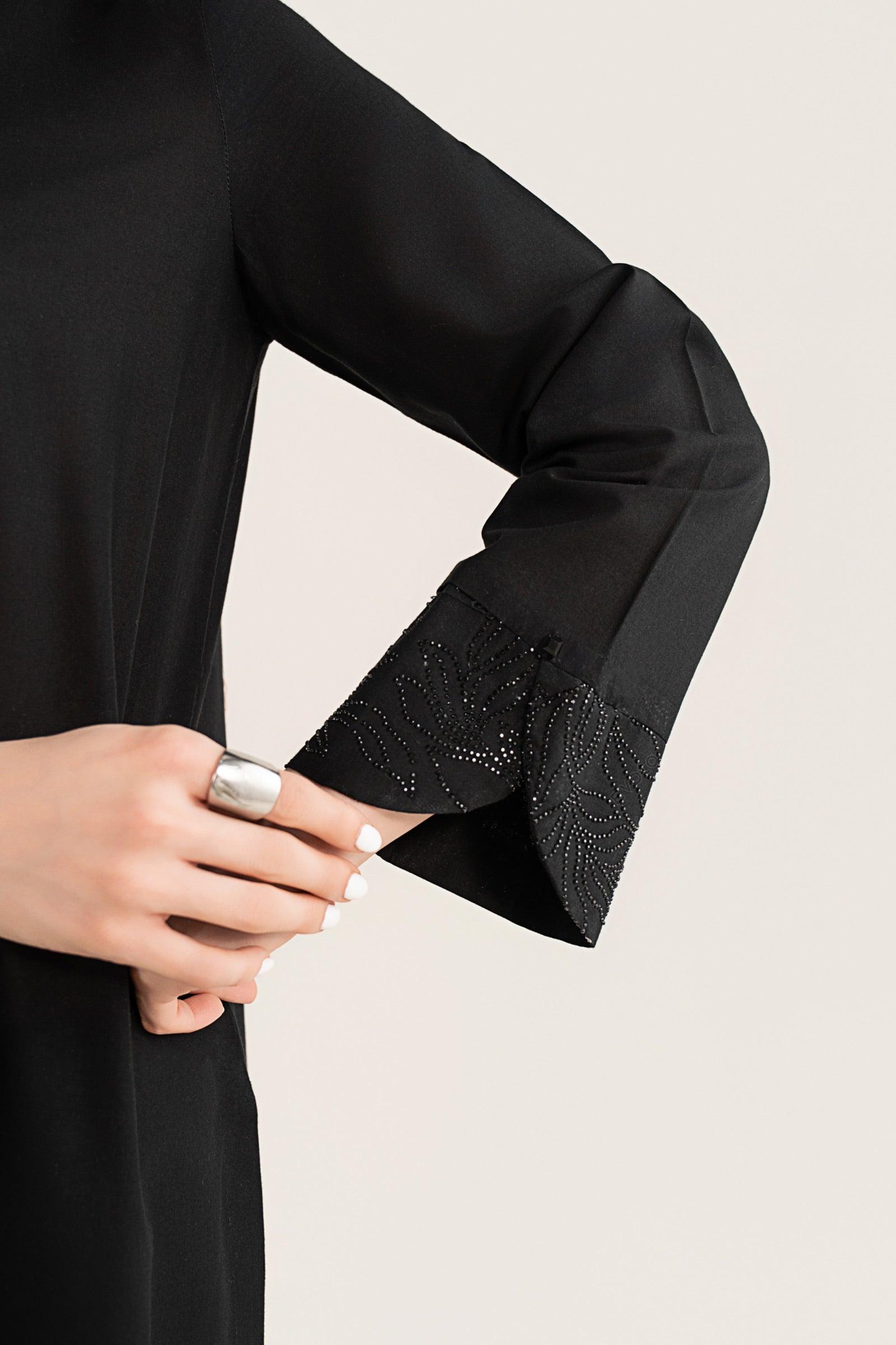 Embellished Lawn Shirt