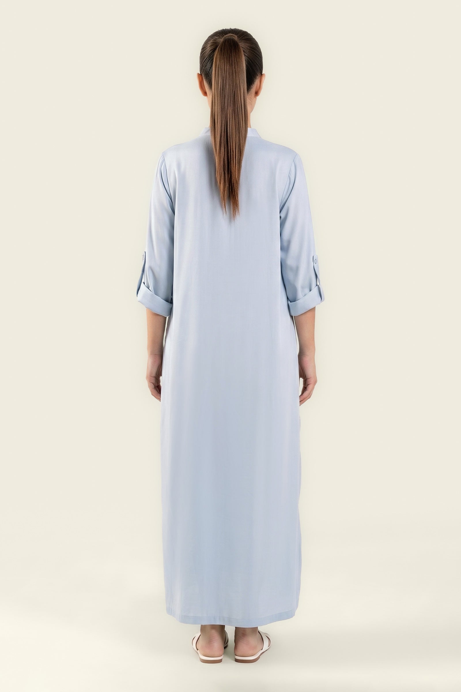 Embroidered Arabic Lawn Shirt