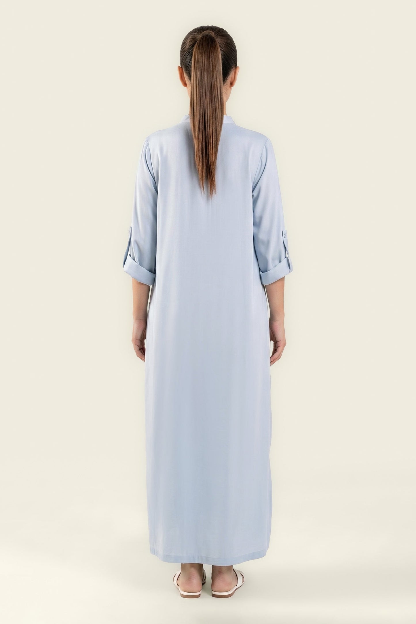 Embroidered Arabic Lawn Shirt
