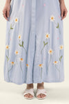 Embroidered Arabic Lawn Shirt