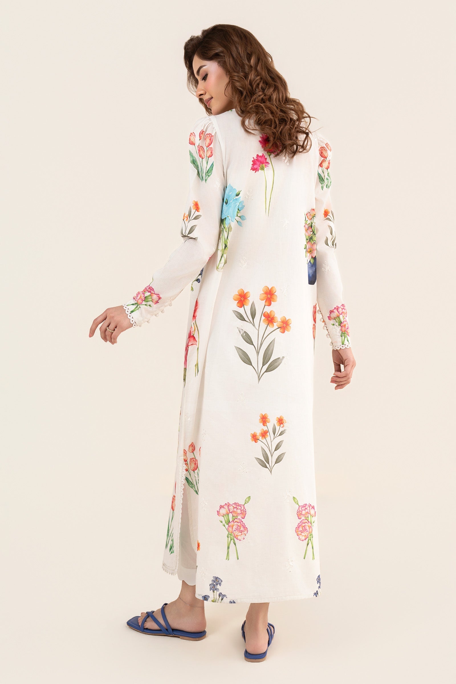 Embroidered Lawn Shirt