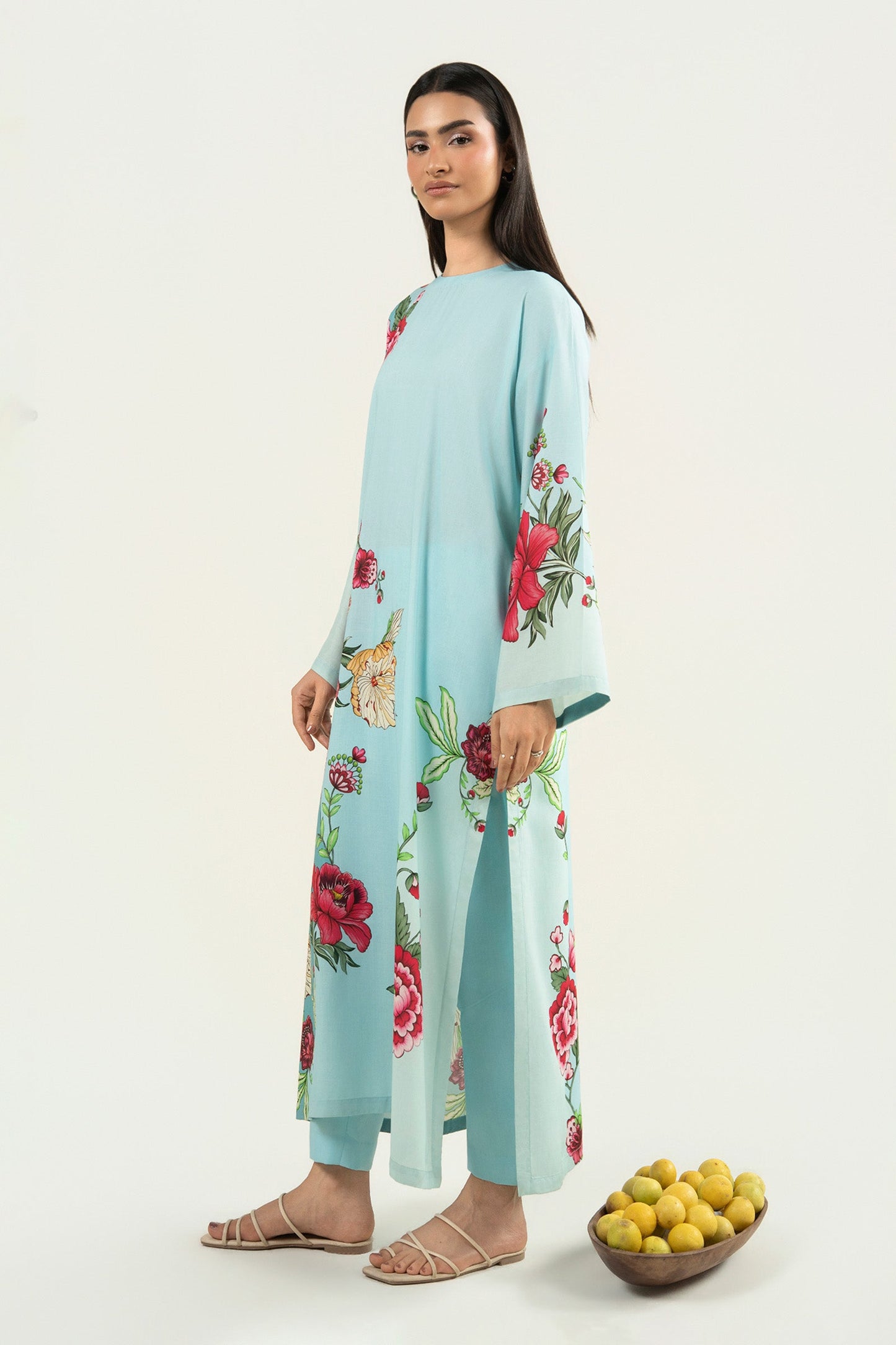 Printed Arabic Lawn Shirt