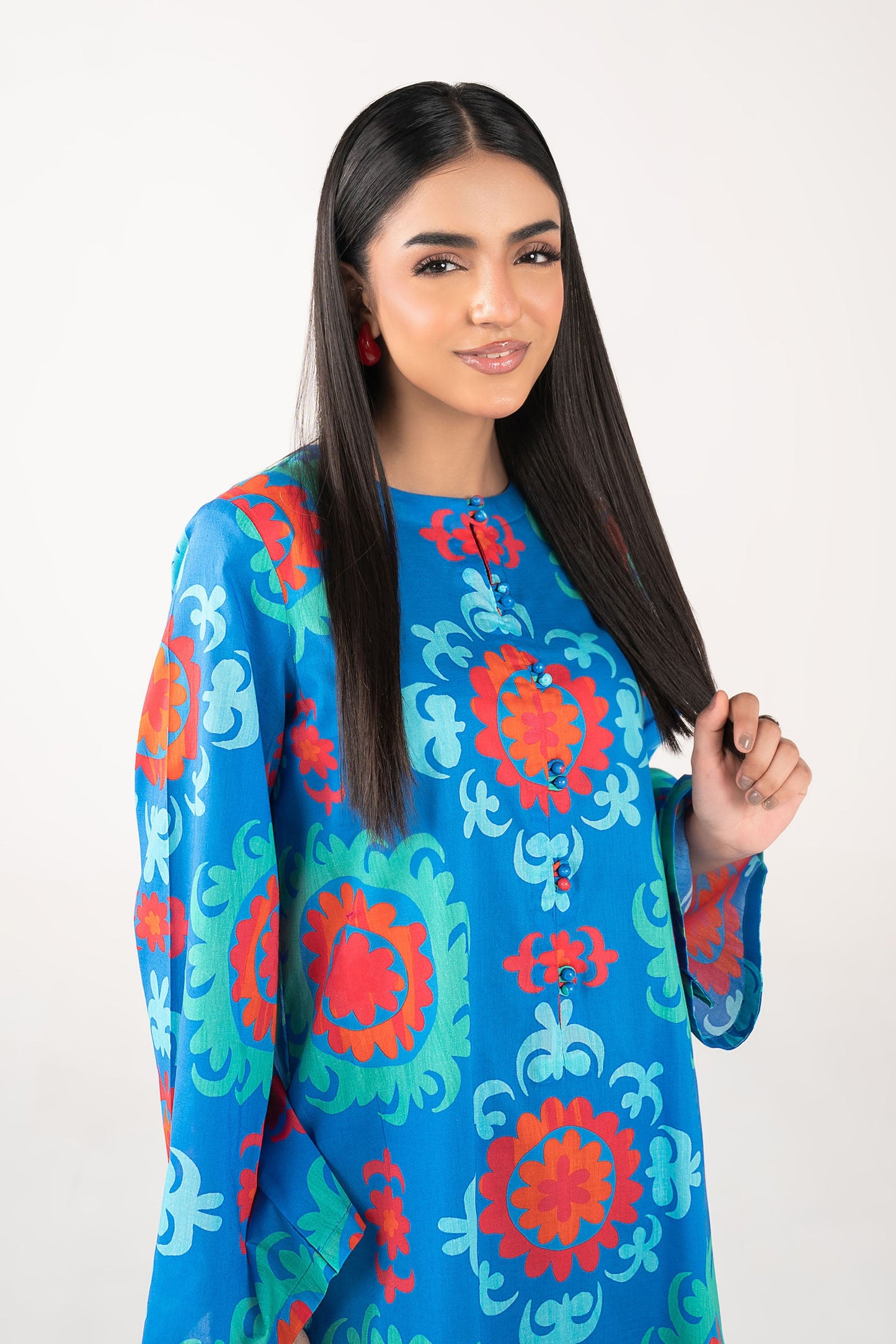 Embroidered Lawn Shirt