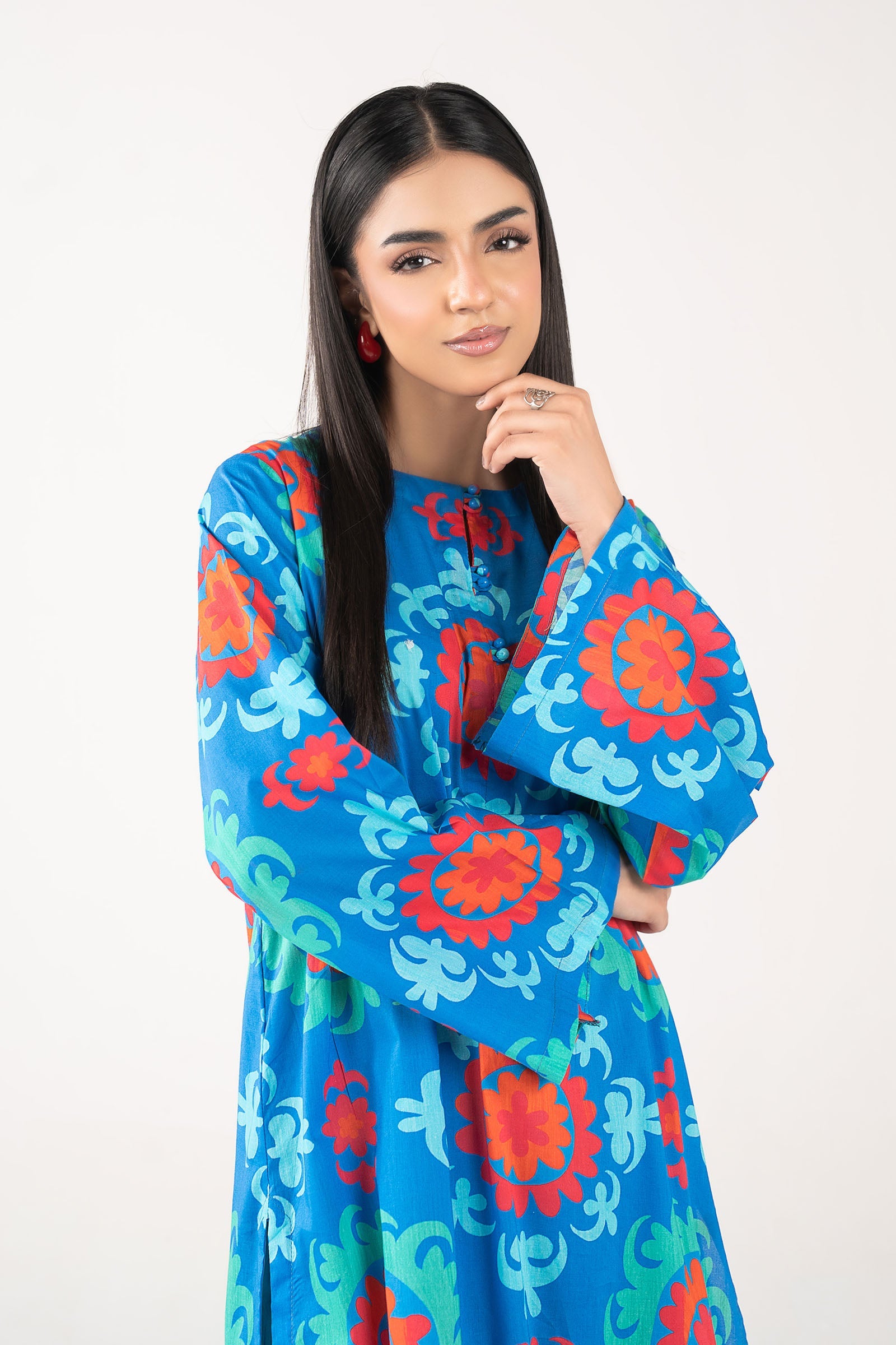 Embroidered Lawn Shirt
