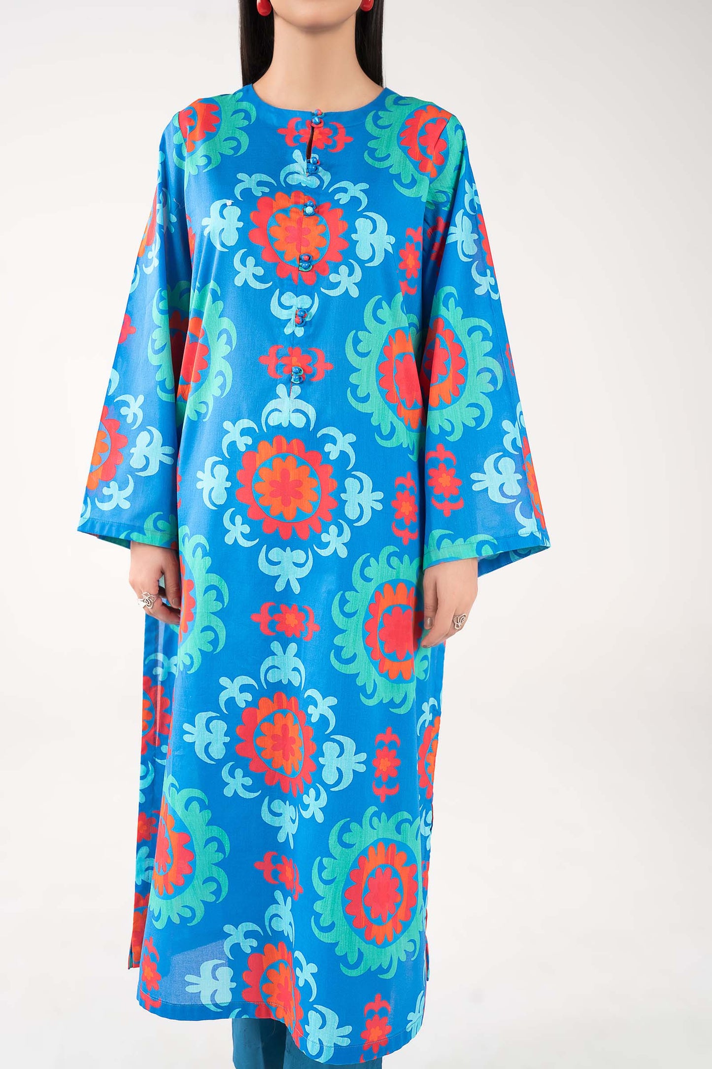 Embroidered Lawn Shirt