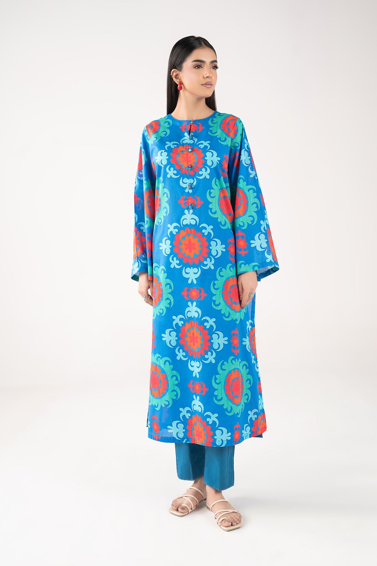 Embroidered Lawn Shirt