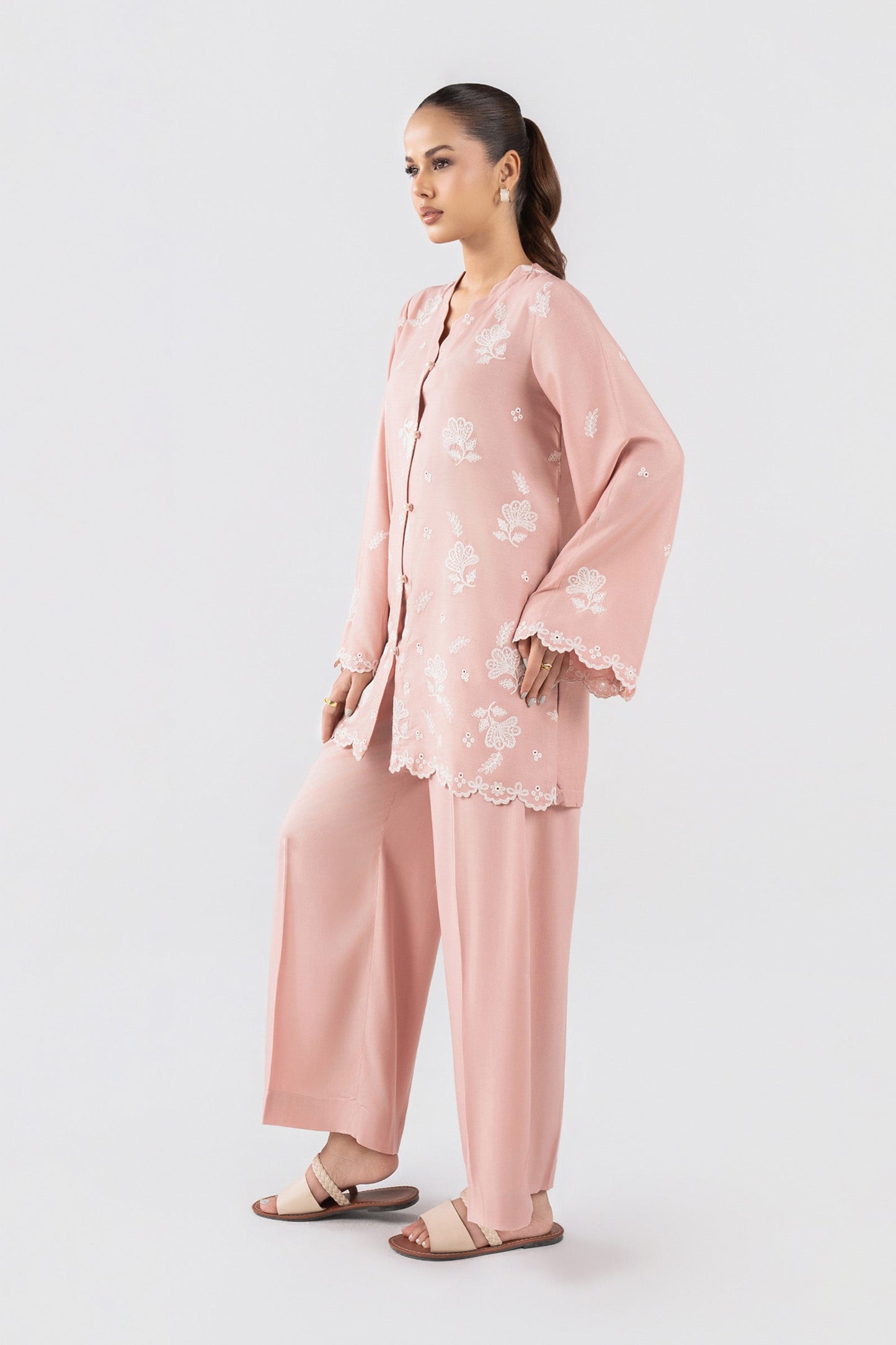 2 Pc Embroidered Lawn Suit