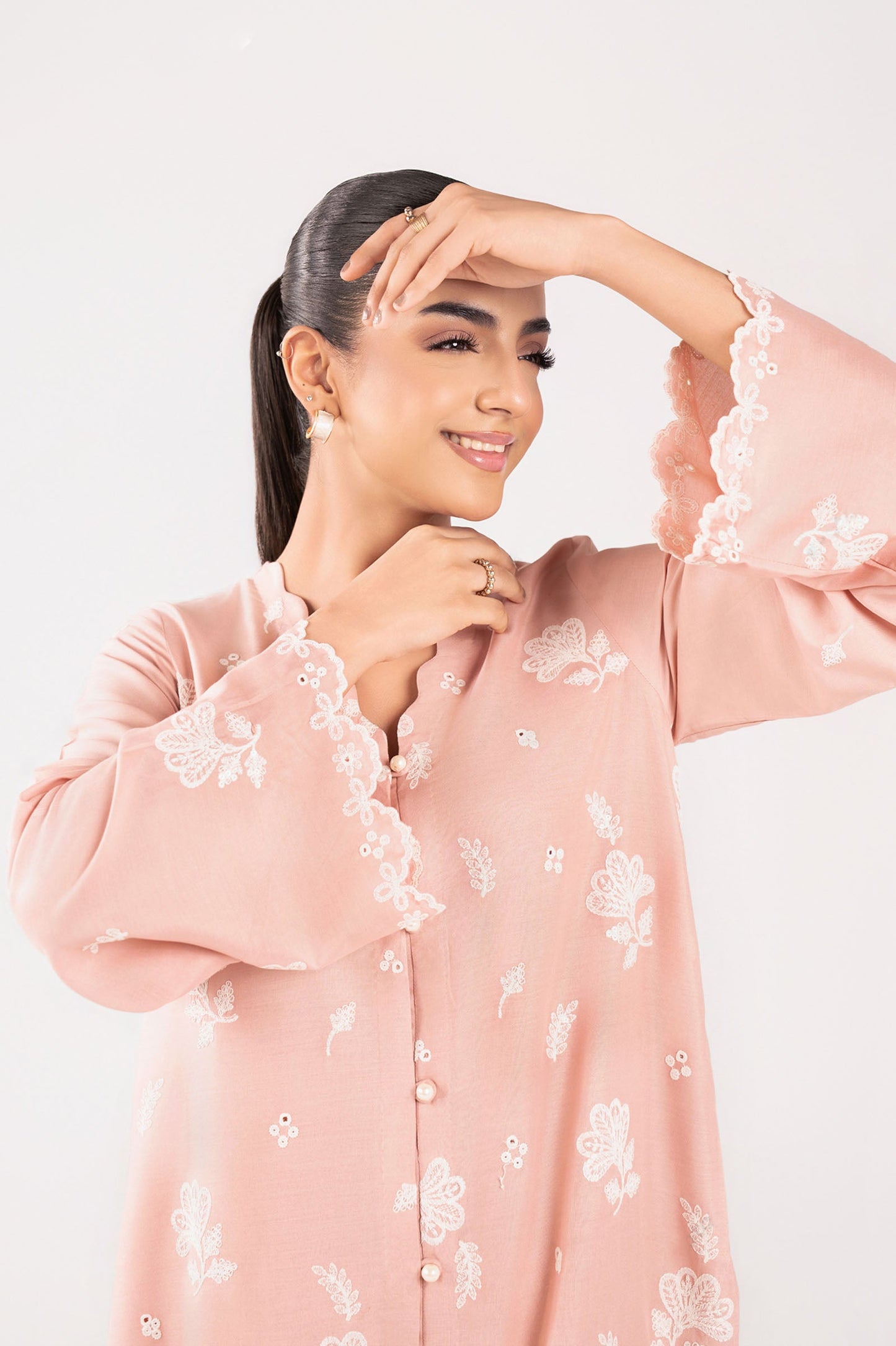 2 Pc Embroidered Lawn Suit