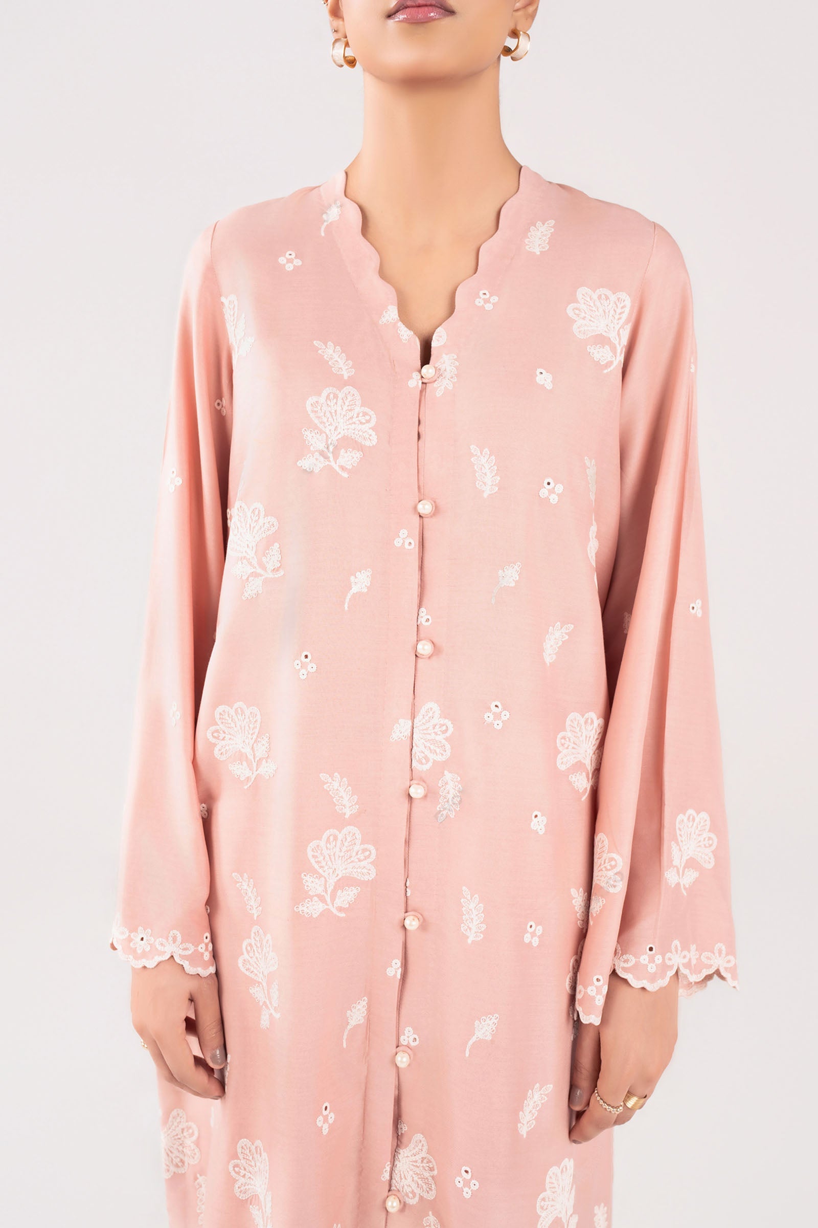 2 Pc Embroidered Lawn Suit
