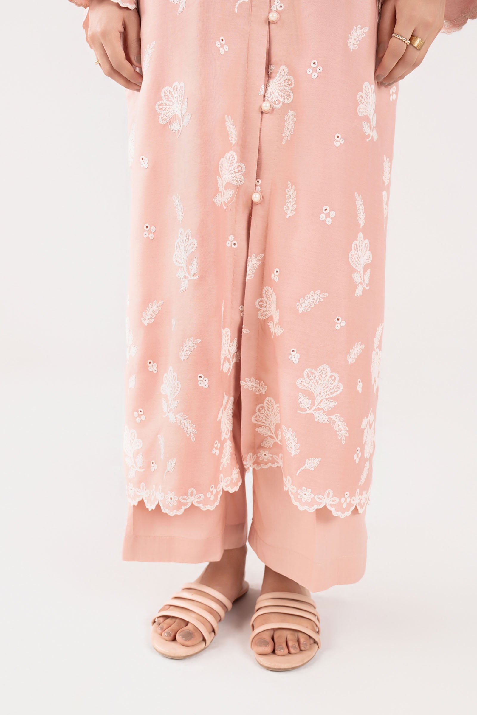 2 Pc Embroidered Lawn Suit