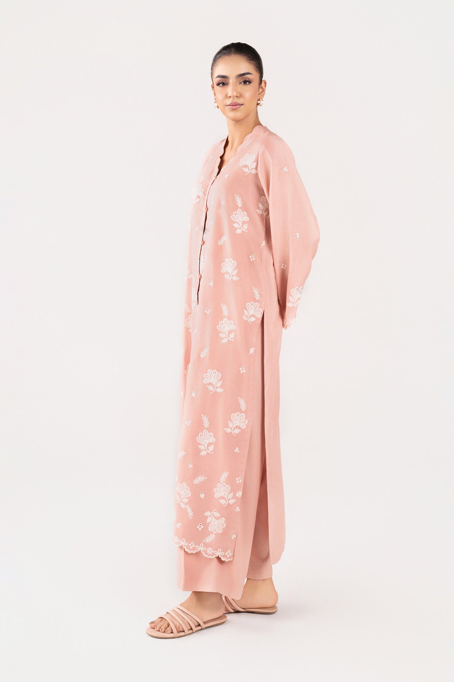 2 Pc Embroidered Lawn Suit