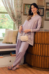 2 Pc Embroidered Arabic Lawn Suit