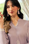 2 Pc Embroidered Arabic Lawn Suit