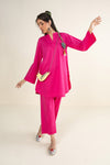 2 Pc Dyed Dobby Suit