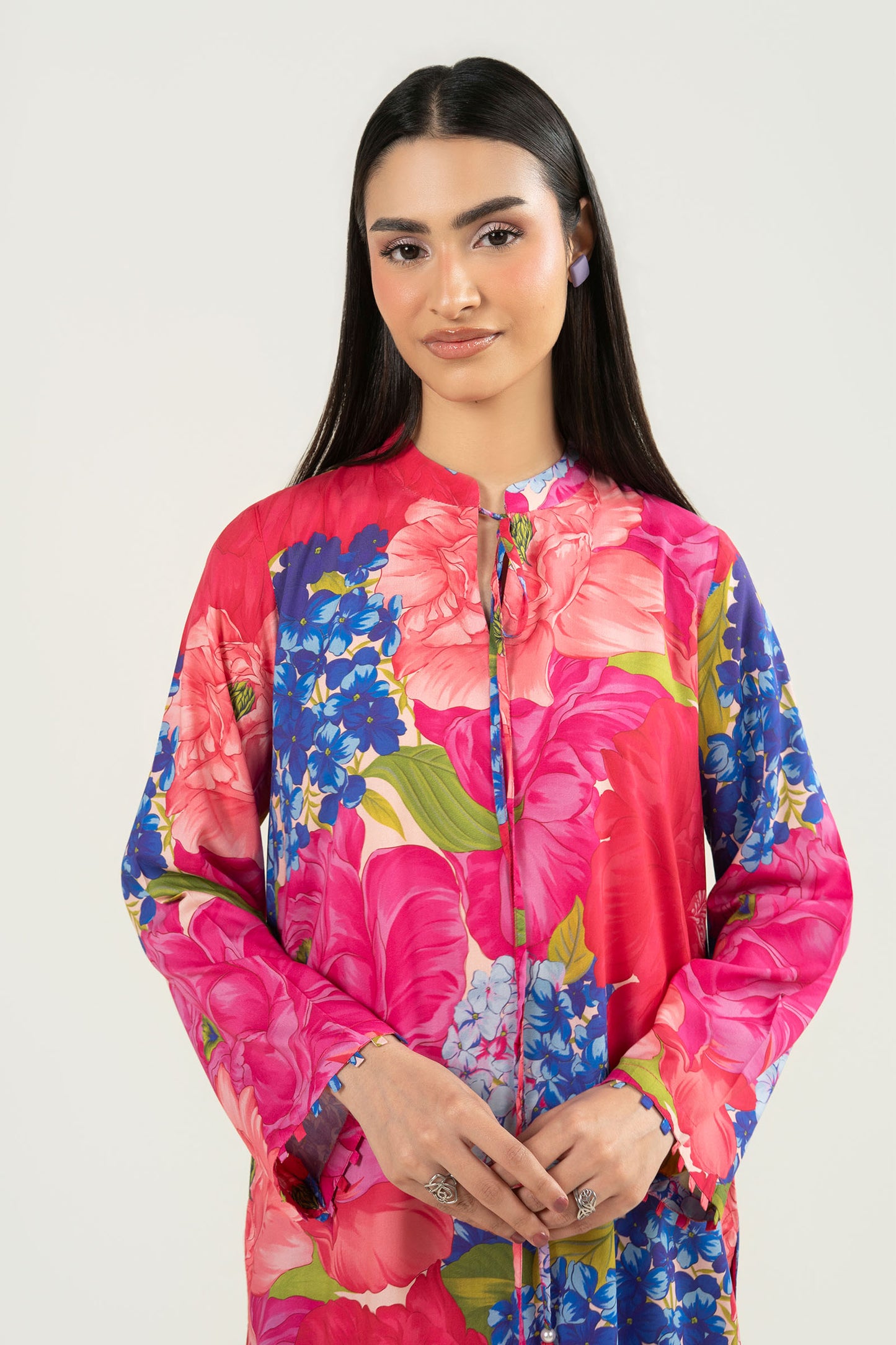 2 Pc Printed Arabic Lawn Suit