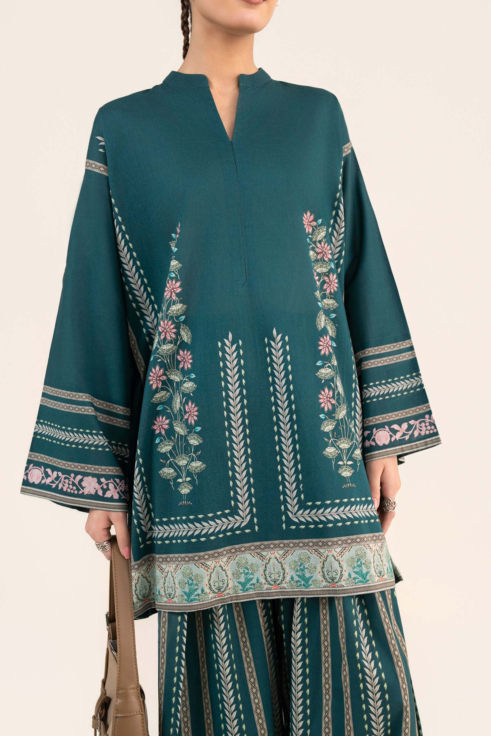 2 Pc Printed Lawn Suit