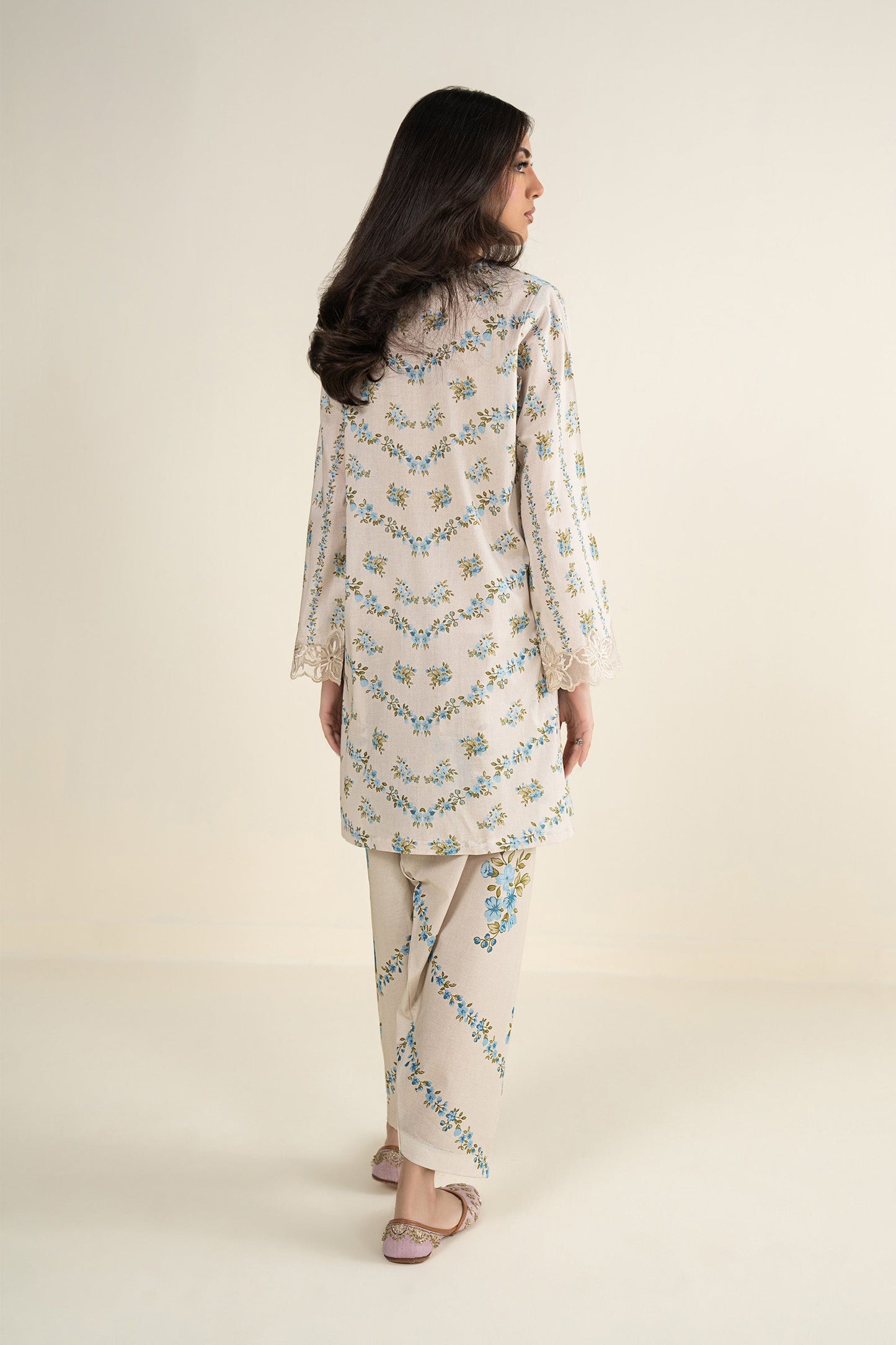 2 Pc Printed Lawn Suit