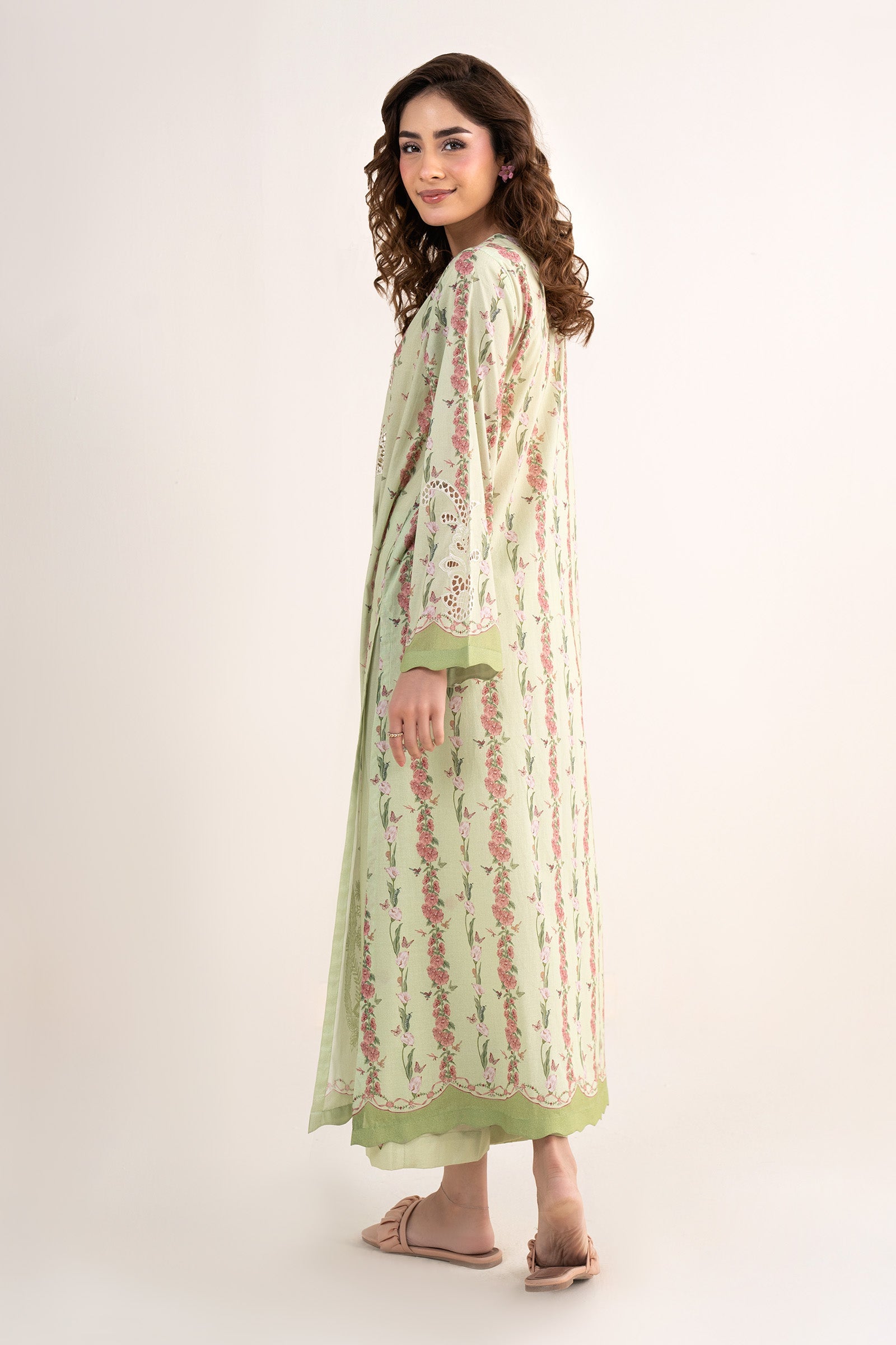 2 Pc Embroidered Lawn Suit