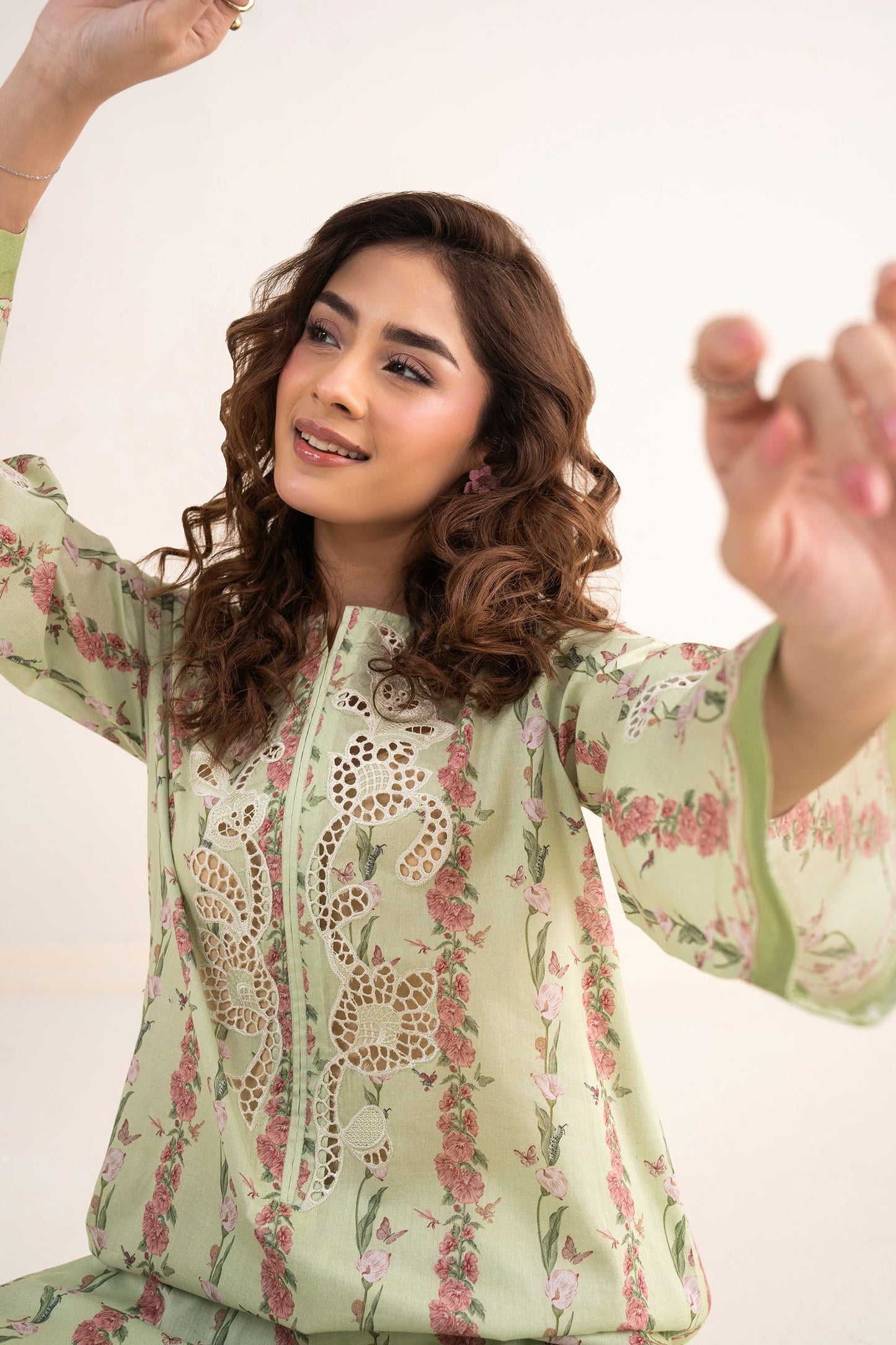 2 Pc Embroidered Lawn Suit
