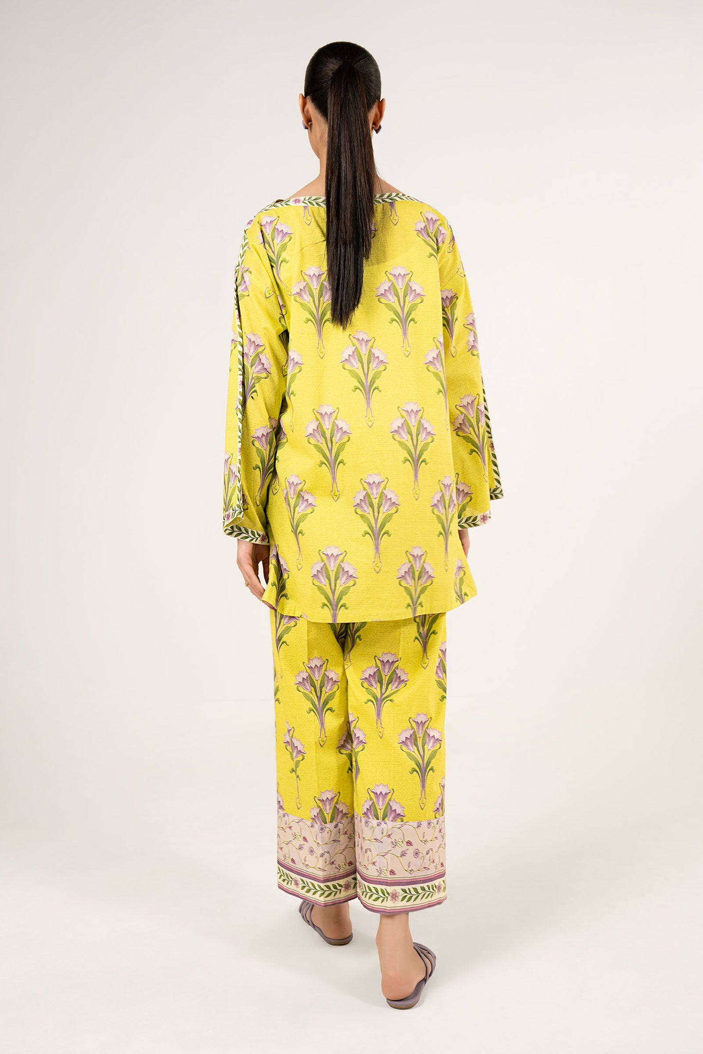 2 Pc Printed Lawn Suit